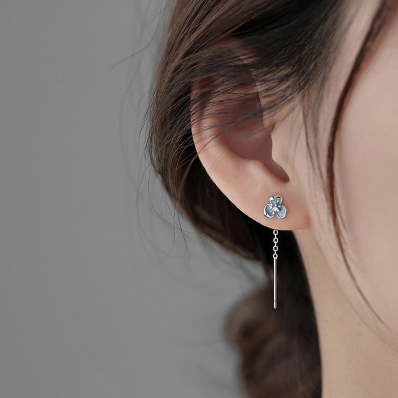 Tassel Thread Female Temperament High Sense Fashion Minority Design Sweet Rings