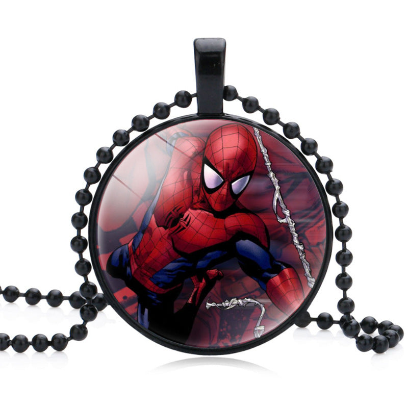 No Return Time Stone Black Rice Necklaces