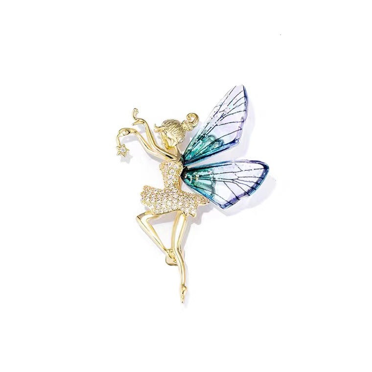 Golden Pearl Corsage Wheat Brooch Female High-grade Brooches