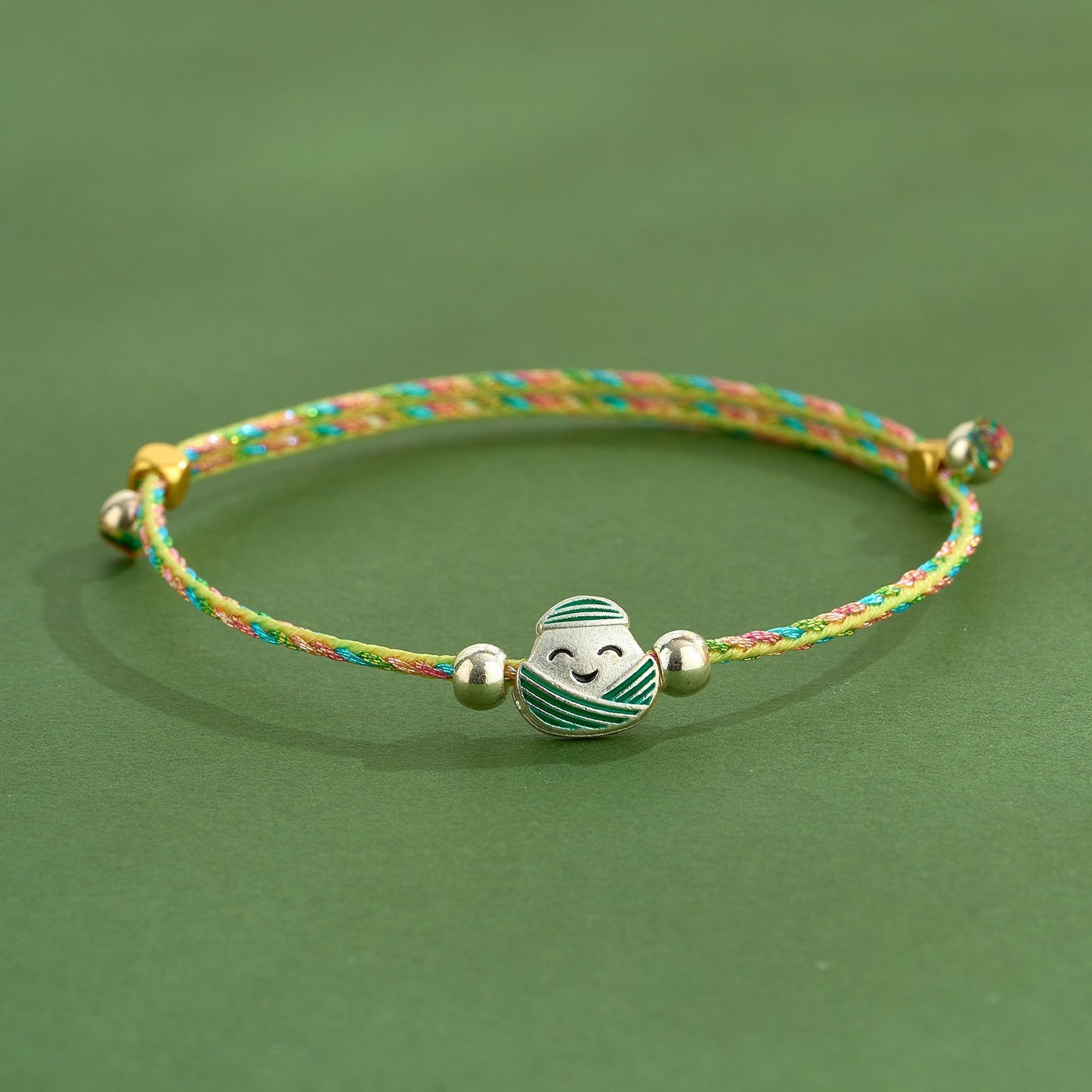 Dragon Boat Festival Colorful Rope Small Red Hand-woven Tiger Head Bracelet