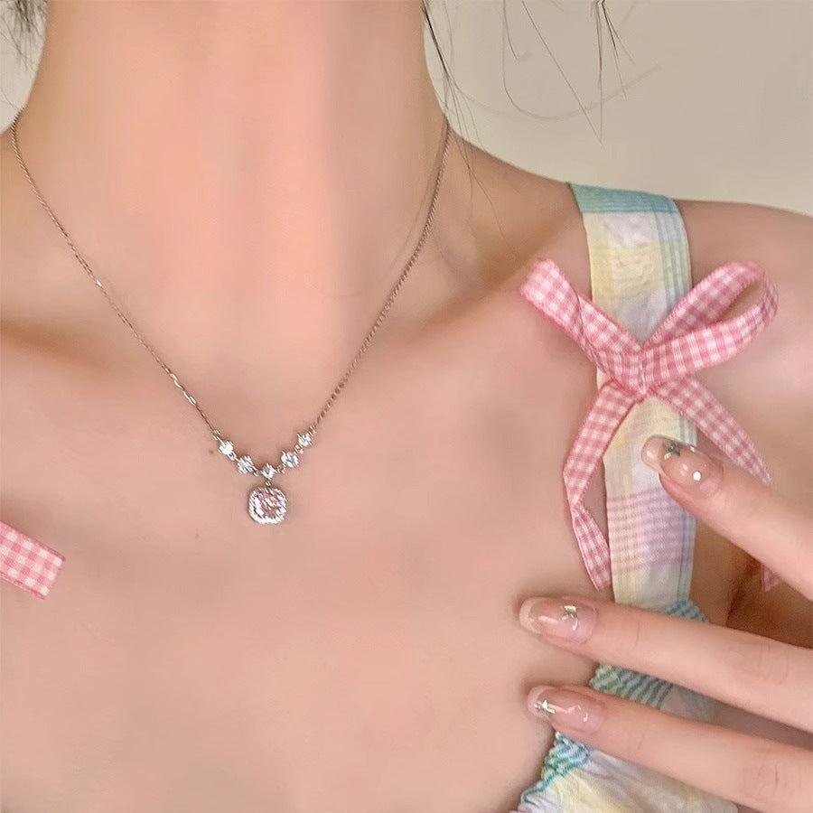 Women's Sier Light Luxury High-grade Design Clavicle Necklaces