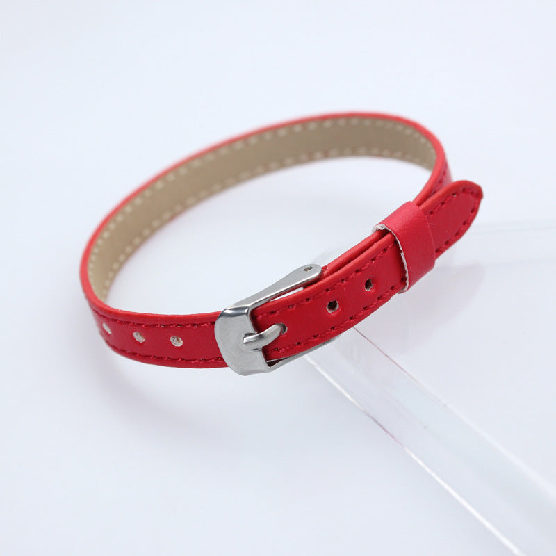 Imitation Leather Wrist Strap Personality Hand Wearable Bracelet
