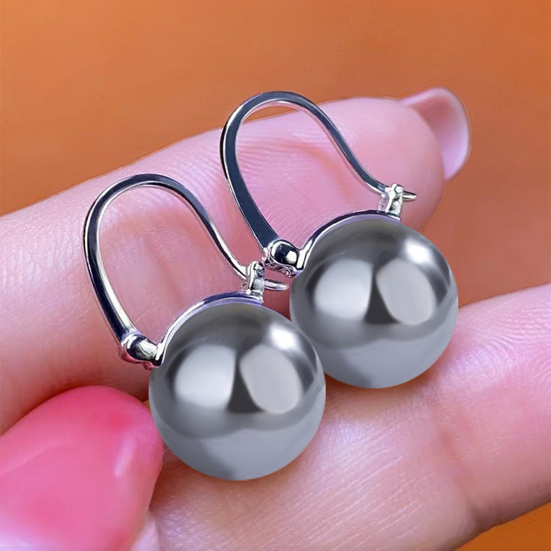 Shell Pearl Parvenu Gold Imitation White Rings