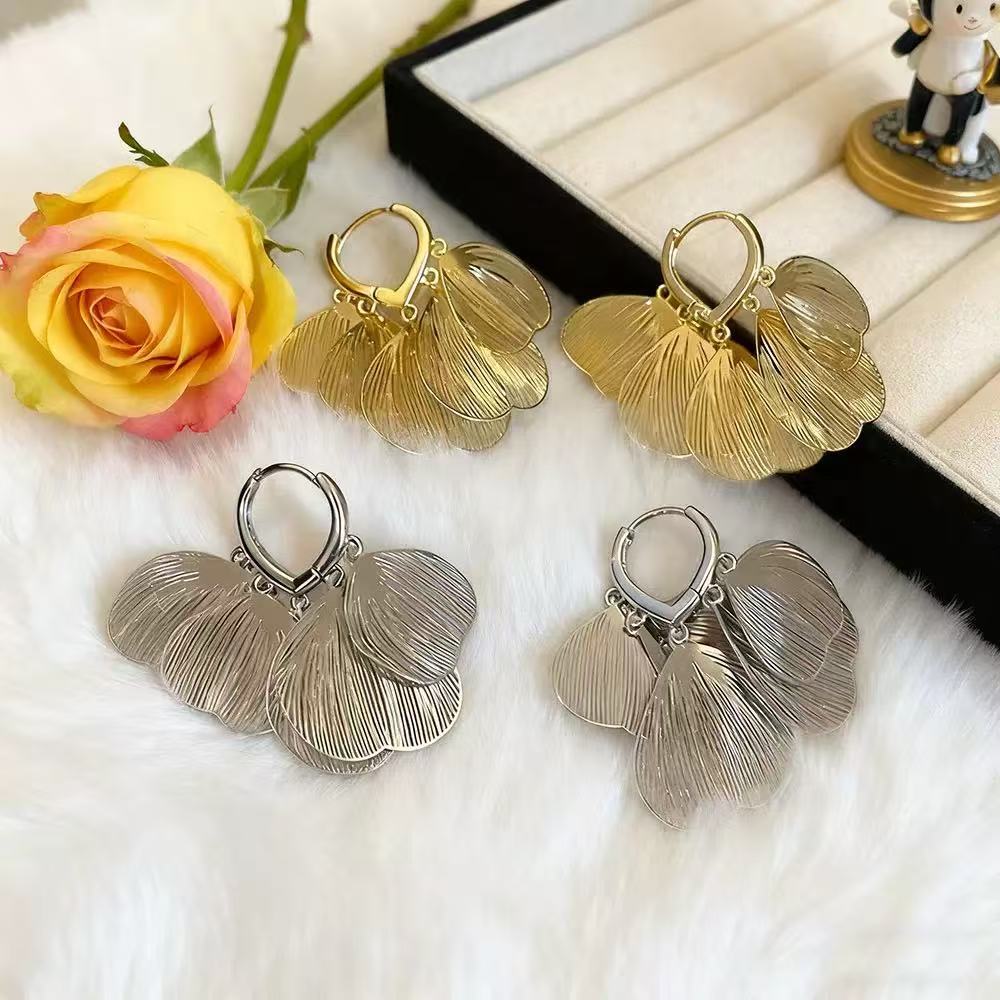 Ear Clip Graceful Fashionable Simple Personality Unique Stud Earrings