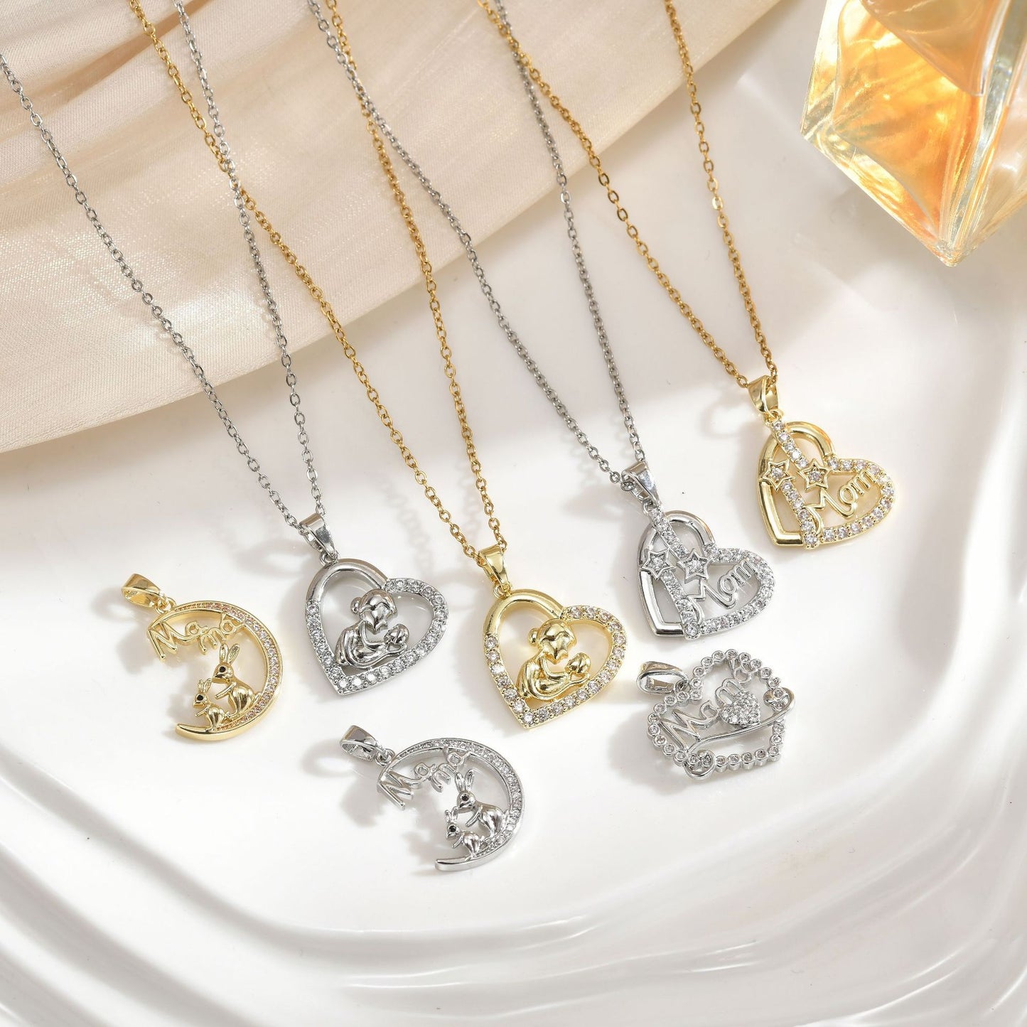Love You Fashion Mother's Day Gift Necklace