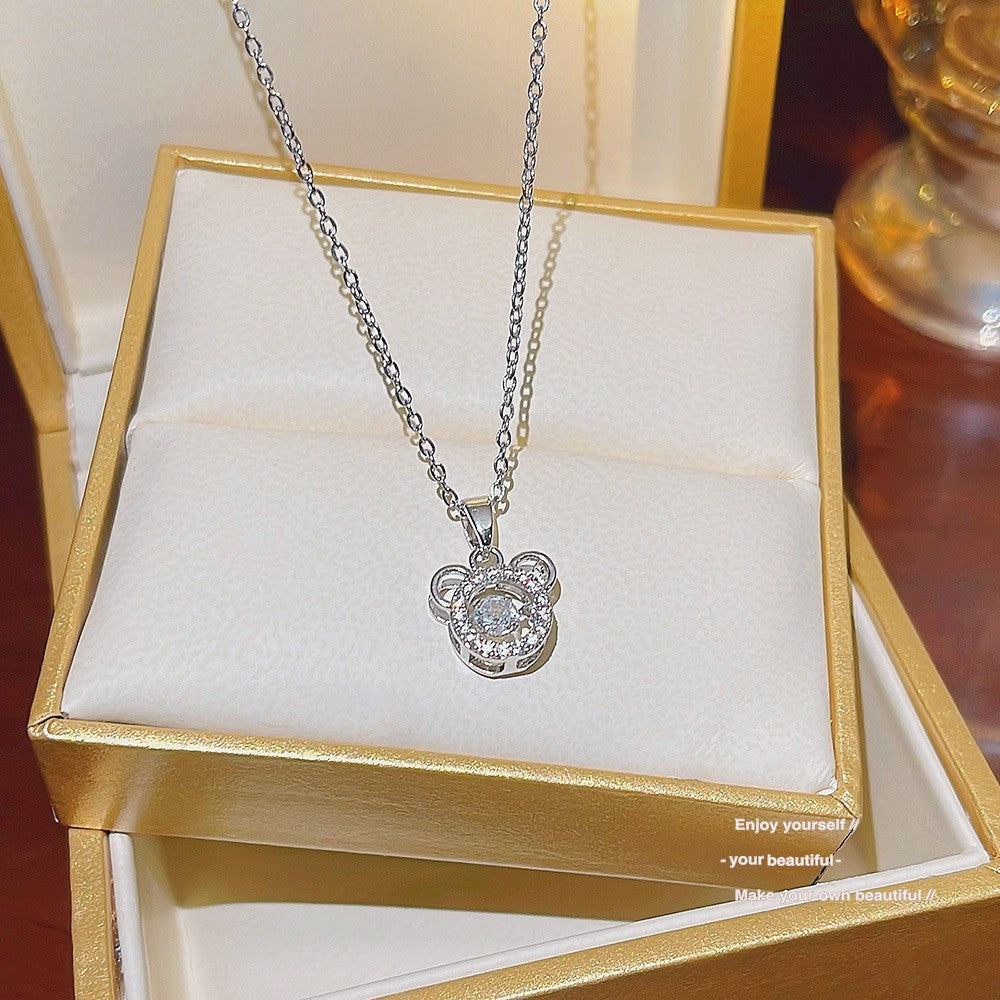 Fashion Titanium Steel Female Niche Simple Temperament Necklaces