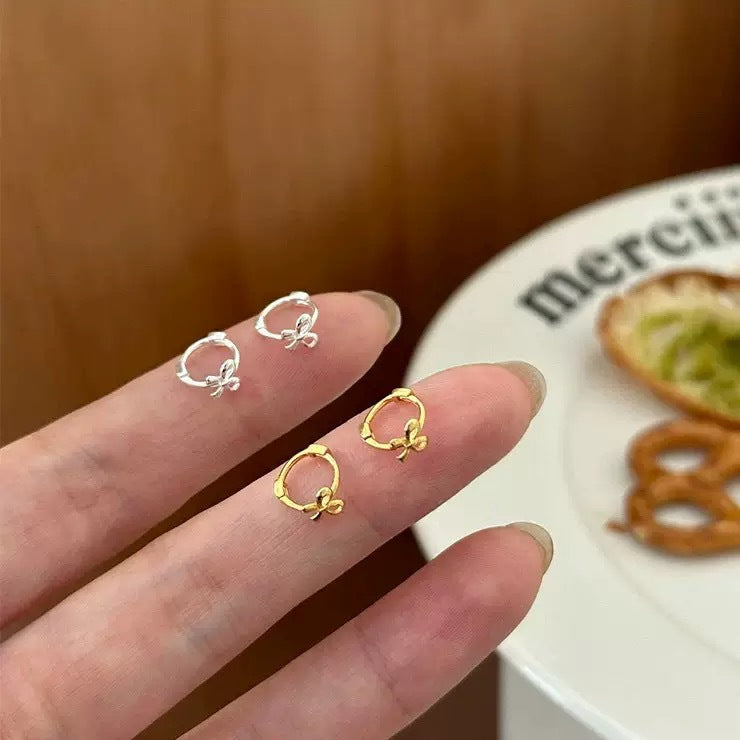 Women's Small Ear Clip Cute Sweet Design High-grade Earrings