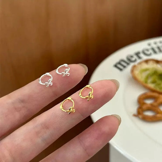 Women's Small Ear Clip Cute Sweet Design High-grade Earrings