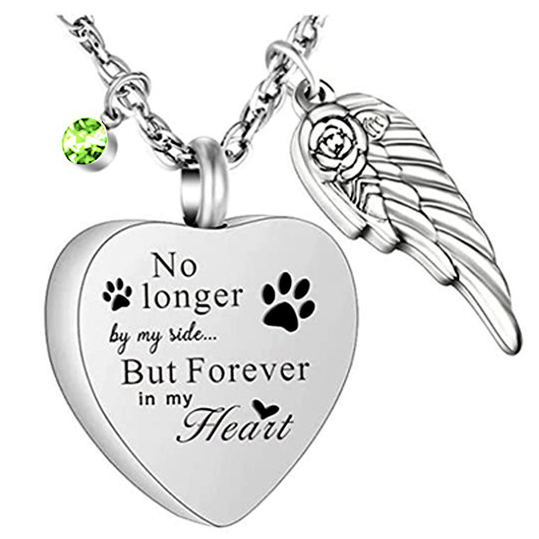 Relatives Pet Put Ashes Hair Perfume Stainless Steel Pendants