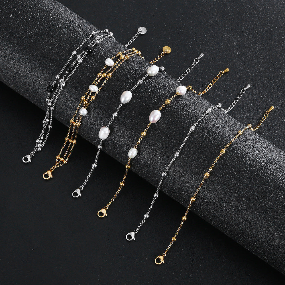 Waterproof Hard-wearing Metal Stainless Steel Exquisite Necklaces