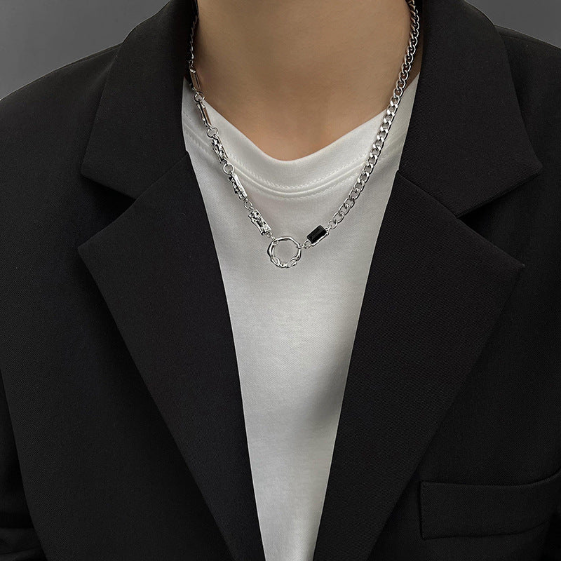 Women's Steel Sweater For Niche Design Trendy Necklaces