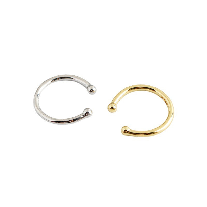 Sense Ear Clip Simple Type Elegant Earrings