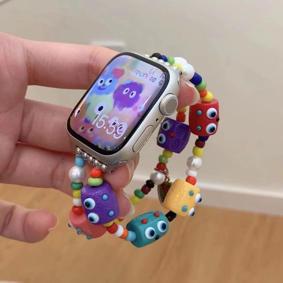 Monster Color Watch Band Suitable For Apple Bracelets