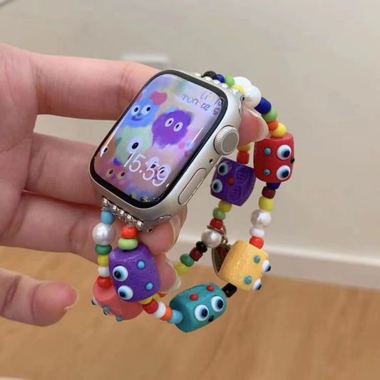 Monster Color Watch Band Suitable For Apple Bracelets