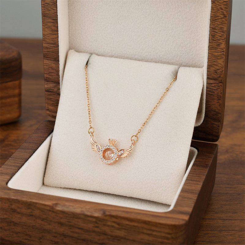 Titanium Steel Female Niche Simple Temperament Clavicle Pendants