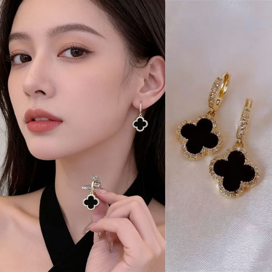 Women's Clover High-grade Classic Gold Light Luxury Earrings