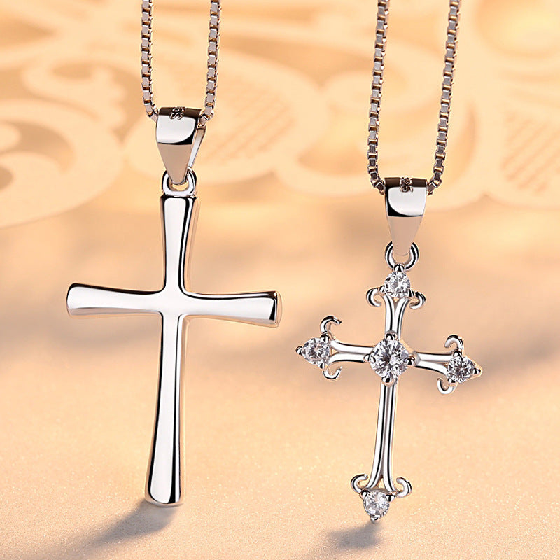 Women's & Men's Live Broadcast Cross Lover Gift Pendants