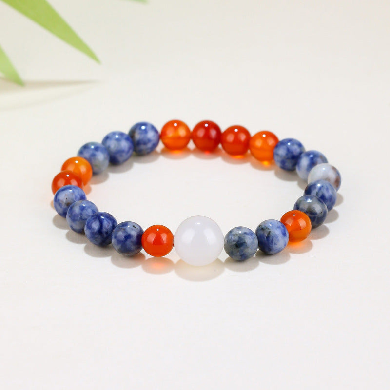 Women's & Men's Beaded For To Relieve Anxiety Natural Crystal Lucky Bracelet