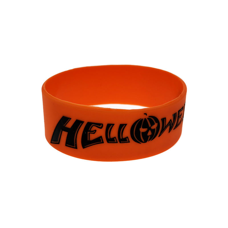 Silicone Fashion Music Hand Strap Trendy Hip Hop Bracelet