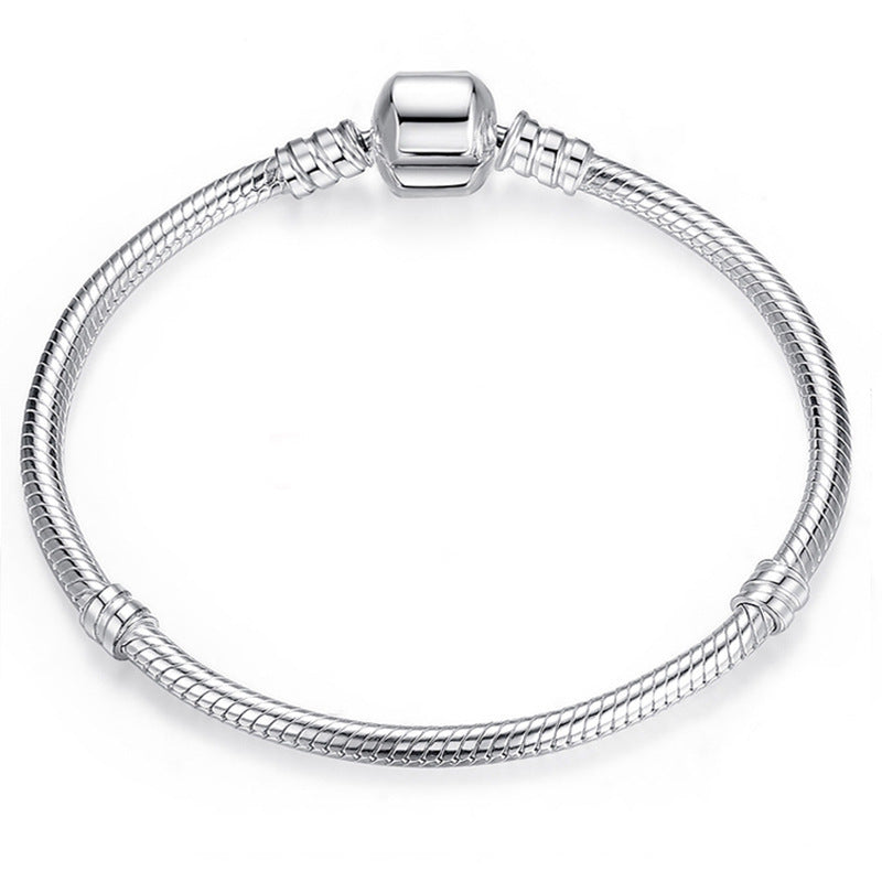 Classic Snake Bone Handmade Basic Chain Bracelets