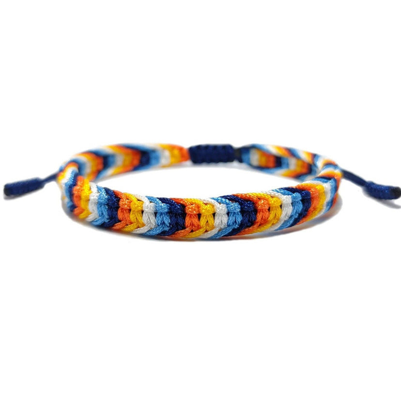 Hand Woven Rope Flag Color Matching Australia Bracelet