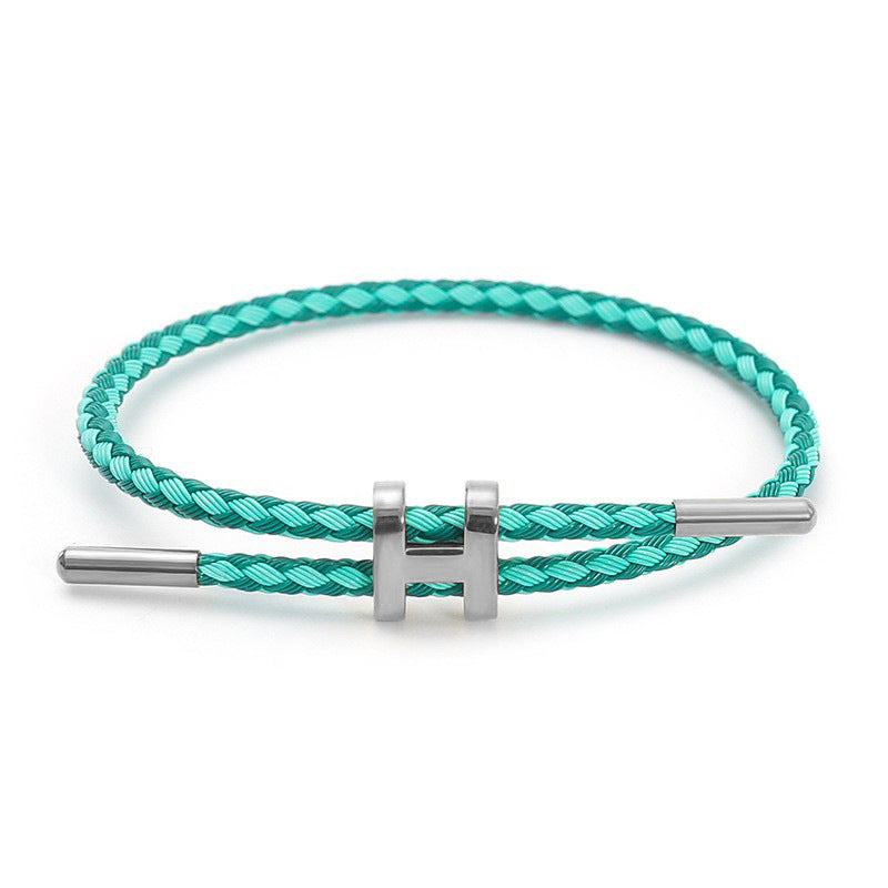 Wire Rope Adjustable Hard Pure Gold Accessory Bracelets