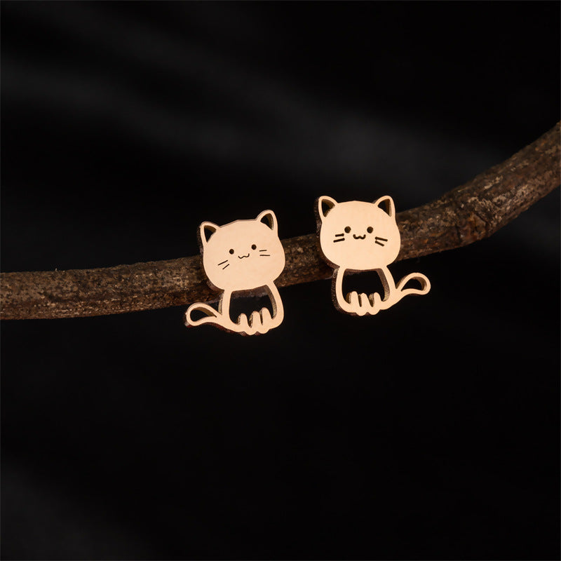 Cute Drawing Mi Animal Series Cartoon Earrings