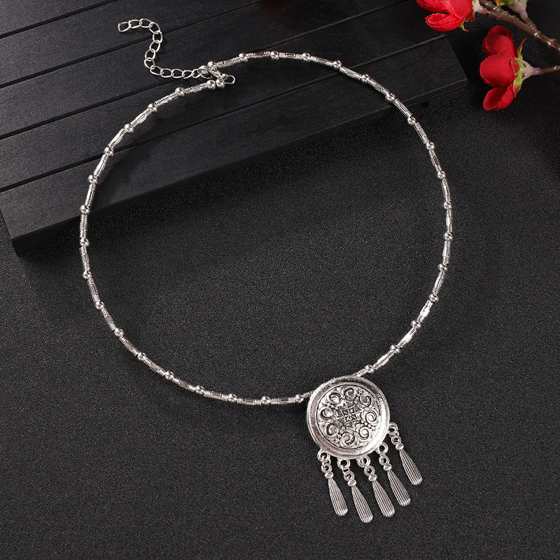 Sier Tassel Chinese Niche Exotic Female Necklaces