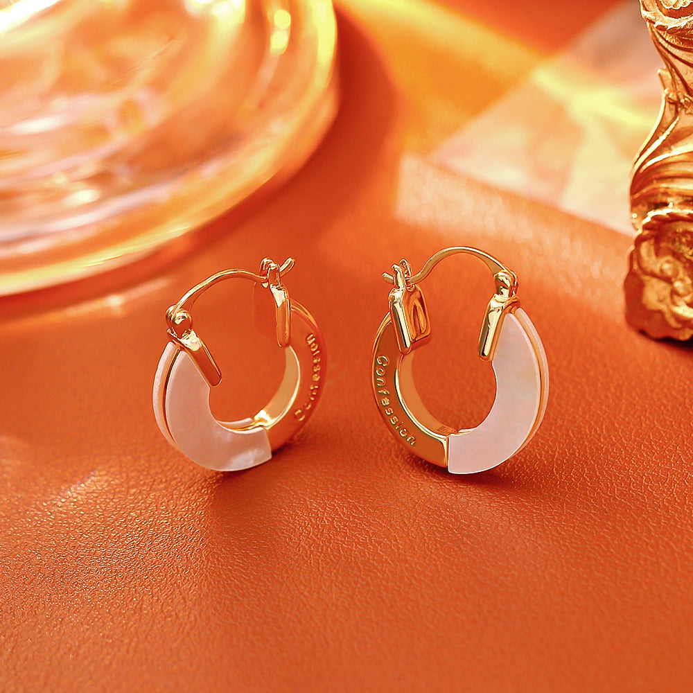 Contrast Copper Plated Gold Advanced Affordable Luxury Fashion Graceful Rings