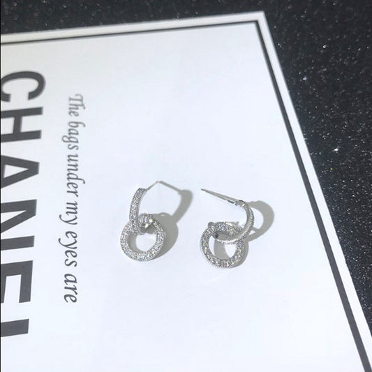 Women's Like That Temperamental Personalized For Exquisite Super Fairy Small Stud Earrings