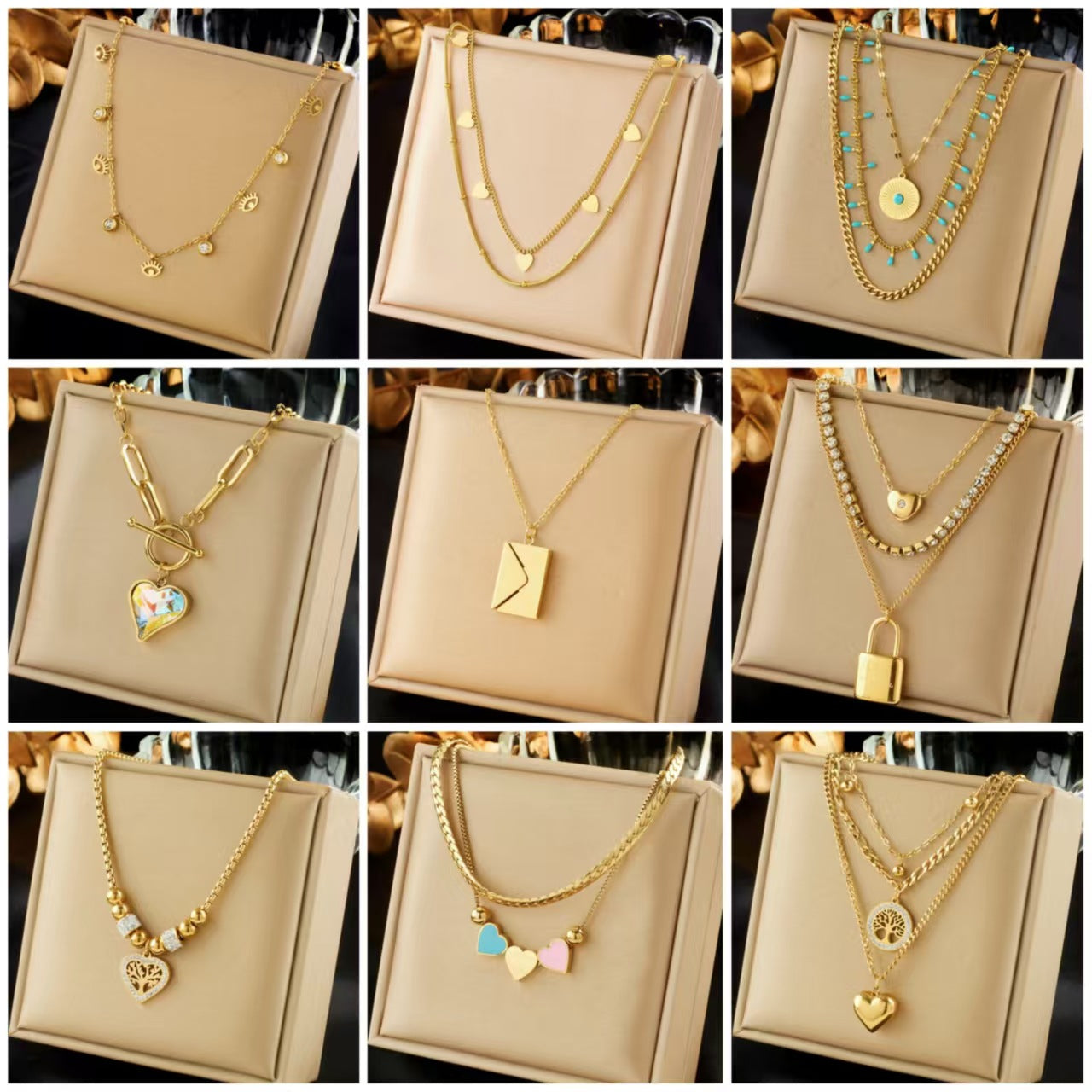 Clavicle Chain Simple Temperament Entry Lux Pendants