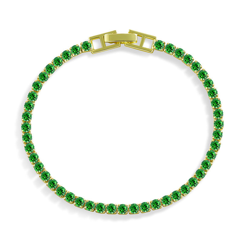 Interest Light Luxury Zircon Starry Full Diamond White Bracelet