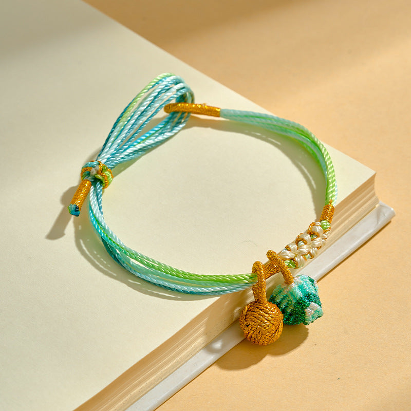 Children's Dragon Boat Festival Colorful Rope Hand-woven Small Bracelets
