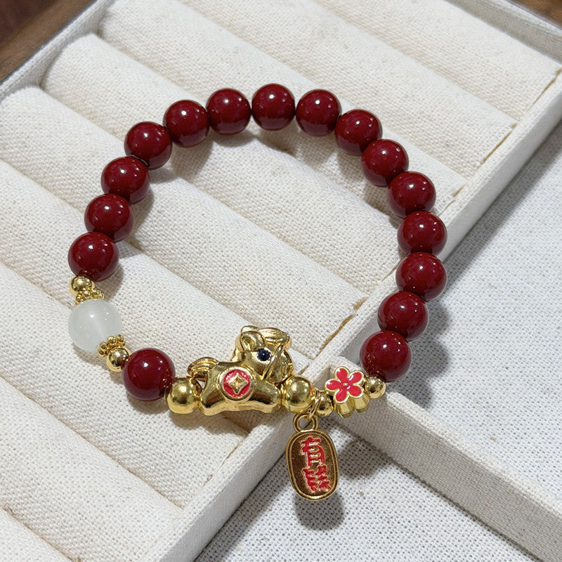 National Fashion Lucky Fortune Pony Life Niche Bracelet