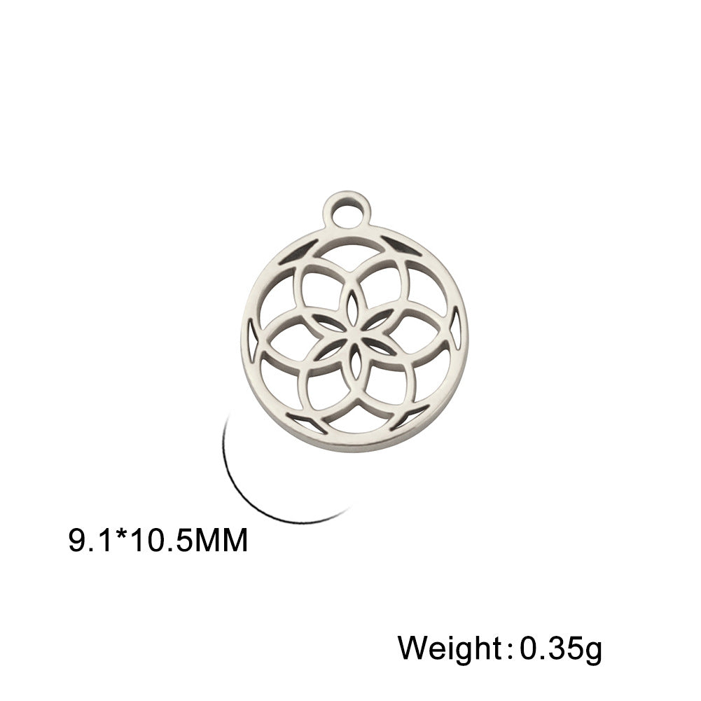 Charm Lucky Four-leaf Clover Stainless Steel Pendants