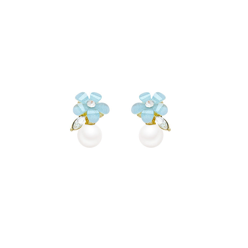 Women's Pearl Light Luxury Temperament High-grade Ear Earrings