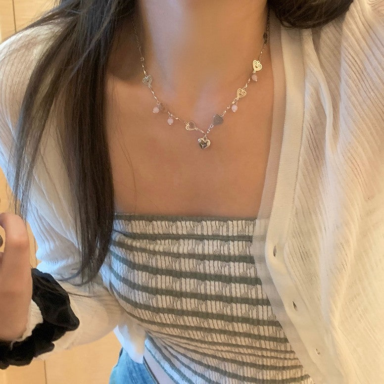 Minority Design Love Female Sweet Cool Hip Hop Hot Advanced Necklace