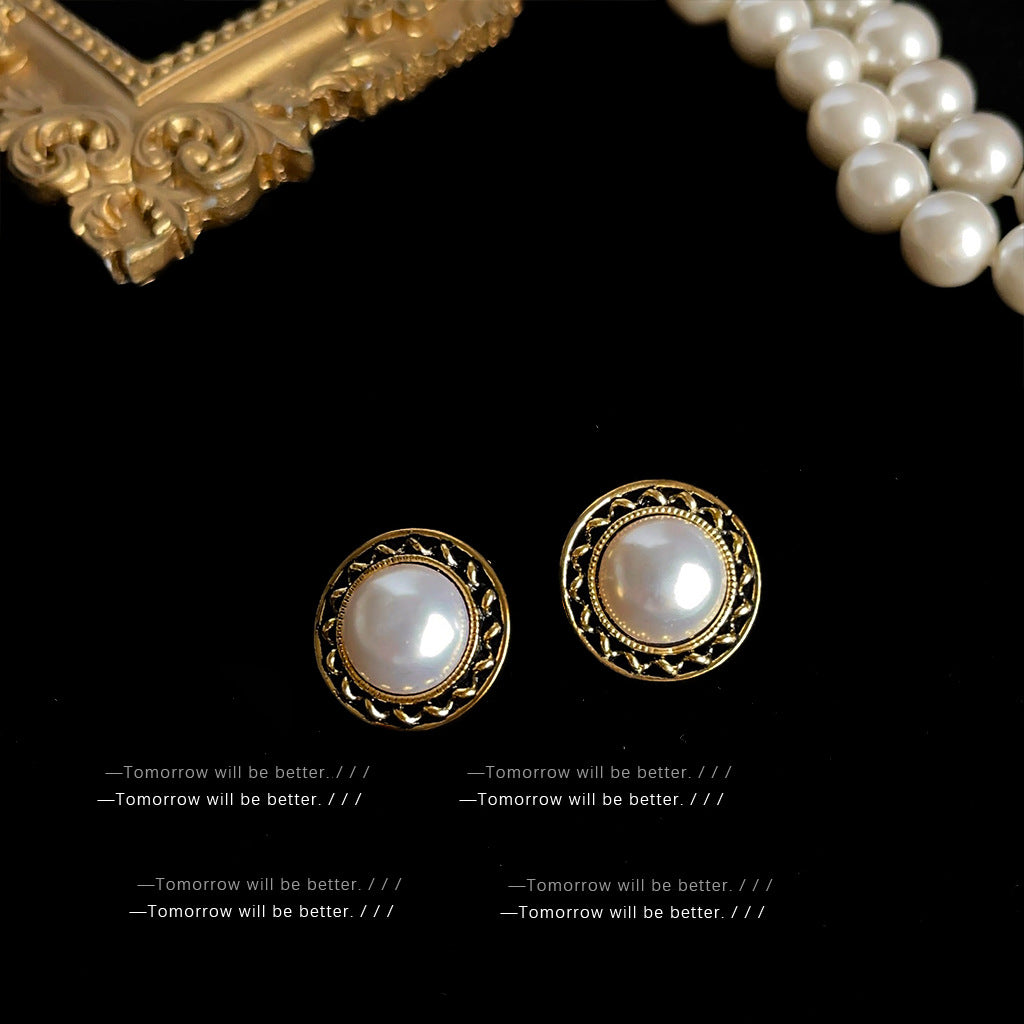 Retro High-grade Special Interest Light Luxury Earrings