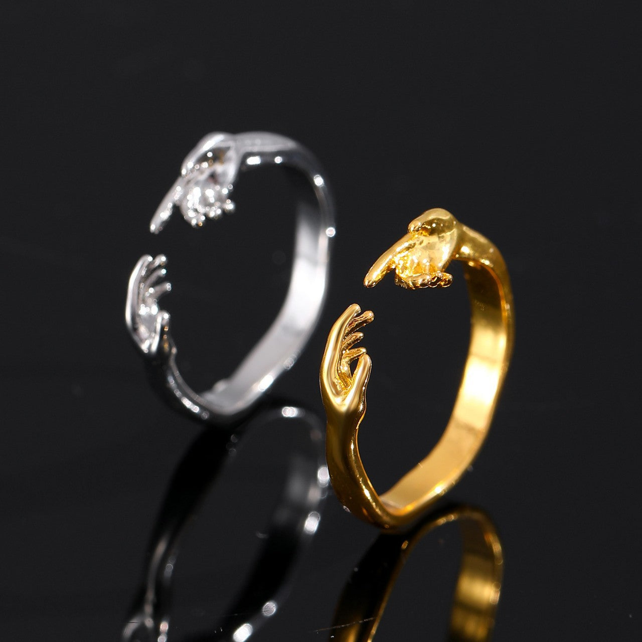 Create Two-hand Opening Adjustable Female Niche Rings