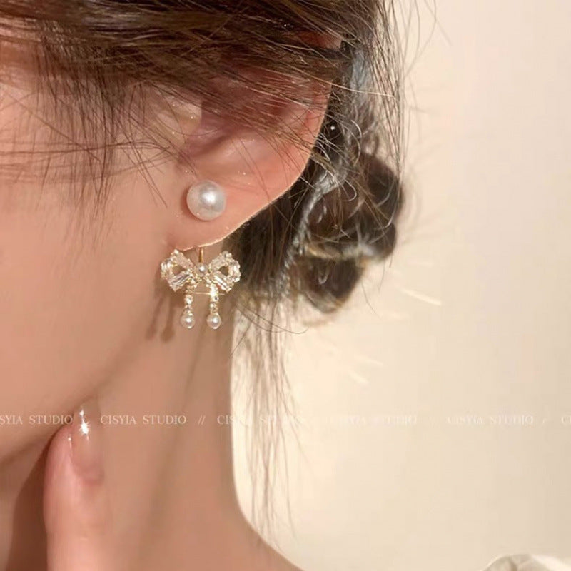 Women's Pearl French Minority Retro Affordable Luxury Stud Earrings