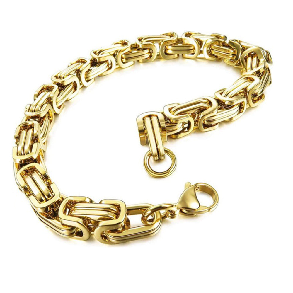 Men's Stainless Steel Emperor Chain Fashion Sweater Exquisite Necklaces