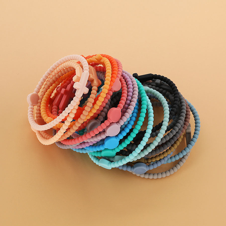 Graceful Children's Hot Simple Thin Cross Bracelets