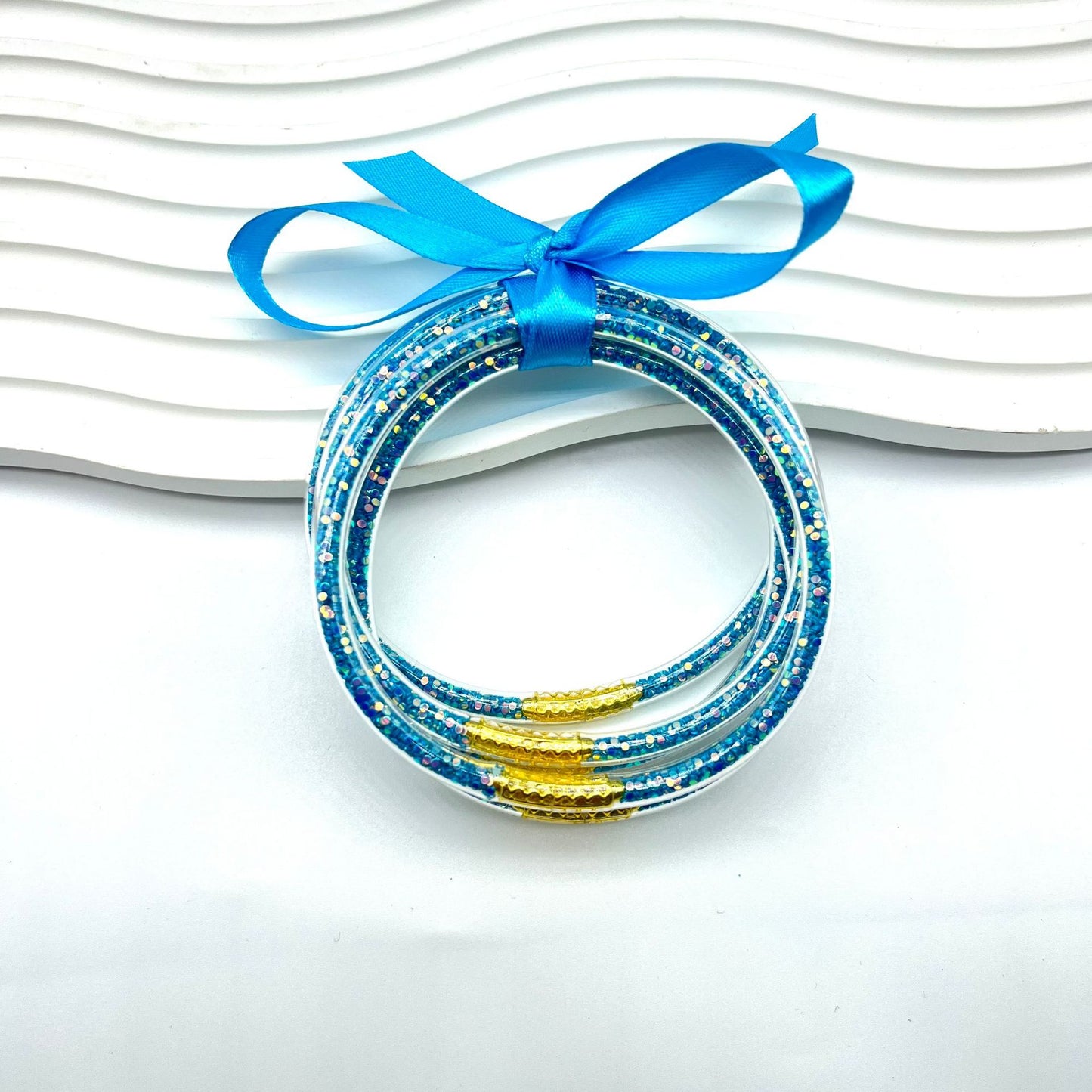 Glamorous Fashion Silicone Bright Simple Couple Bracelets