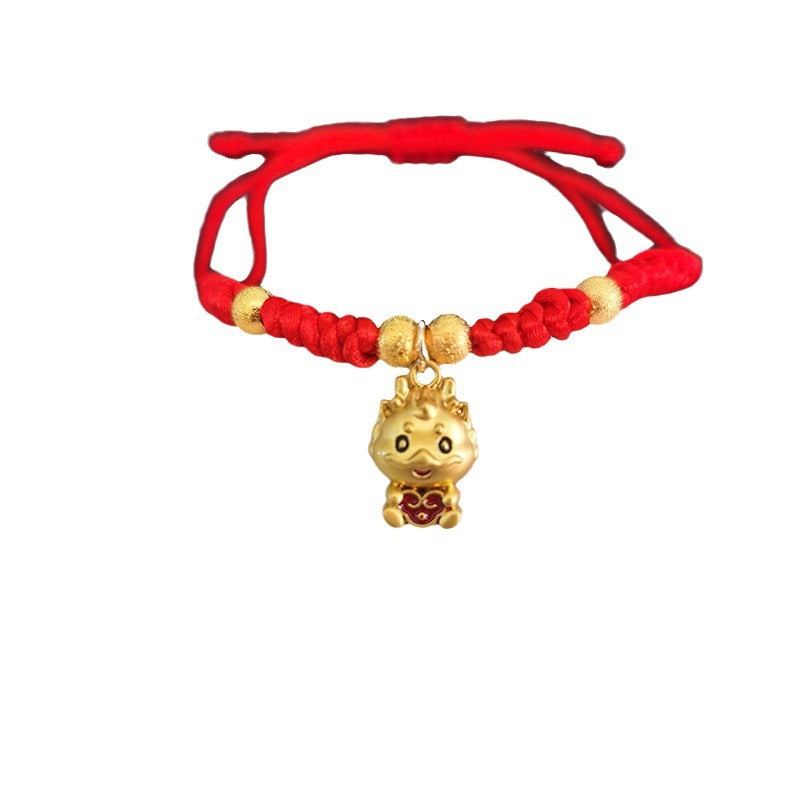 National Trendy Style Chinese Zodiac Dragon Bracelets