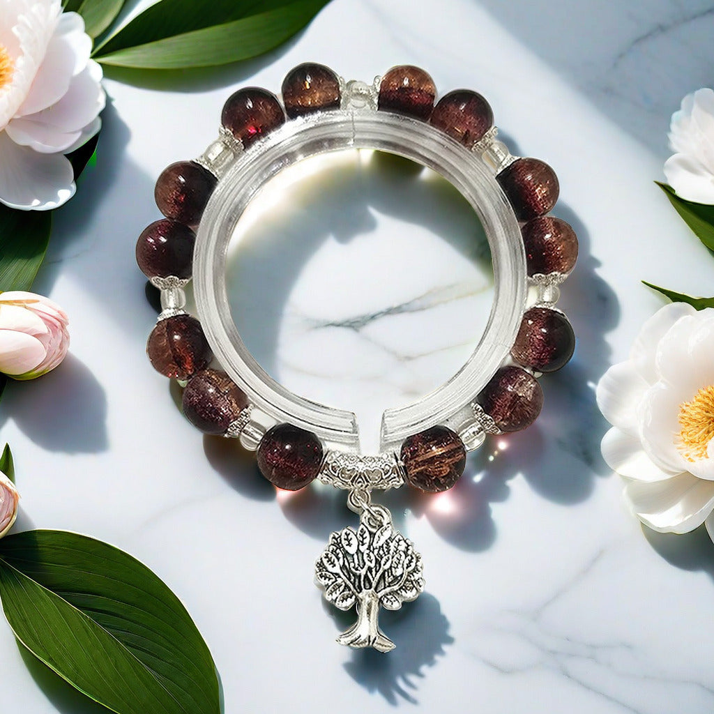Fantasy Flower Glazed Female Gradient Contrast Bracelet