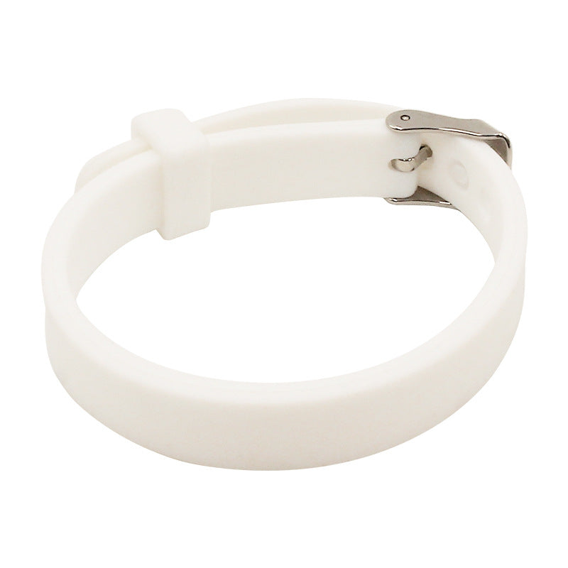 Women's & Men's Silicone Couple Hand Detachable Assembly Random Combination Bracelet