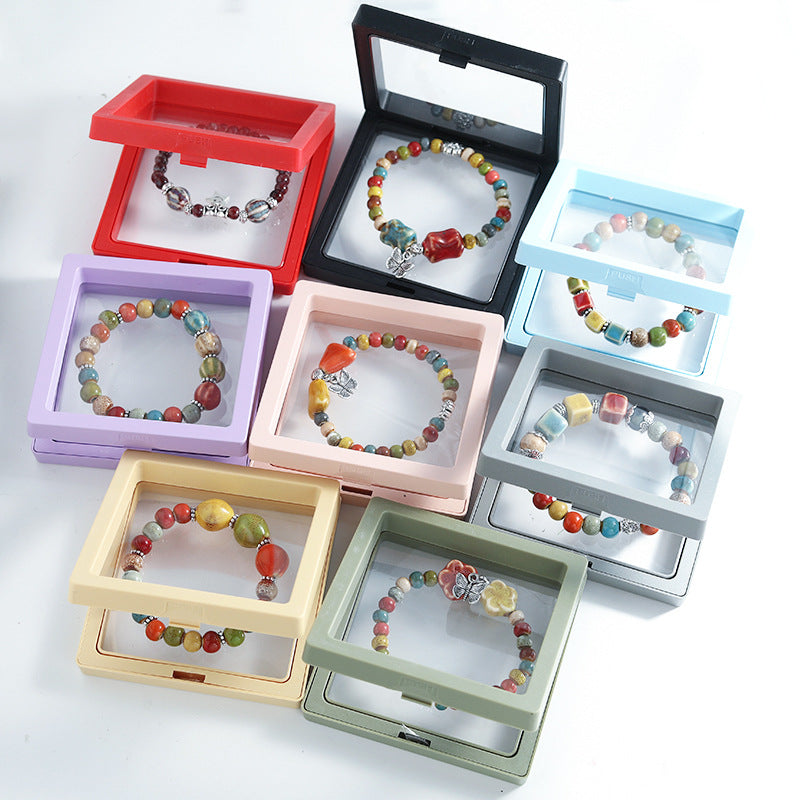 Ethnic Style Ceramic Beaded Artistic Ancient Bracelet