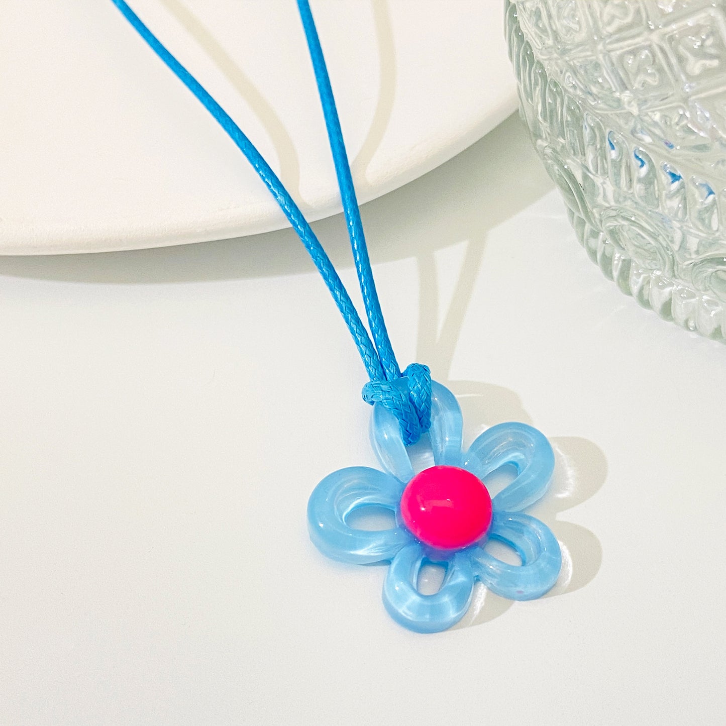 Personality Style Colorful Flower Fashion Creative Necklaces