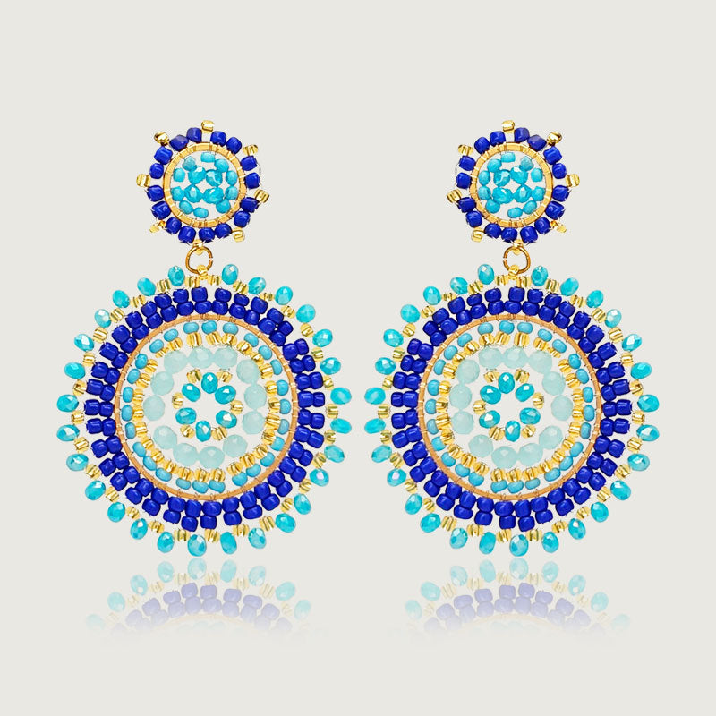 High Sense Light Luxury Minority Handmade Fashion Earrings