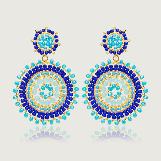 High Sense Light Luxury Minority Handmade Fashion Earrings